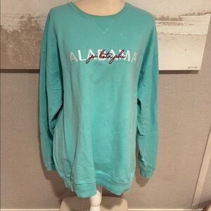 Teal Alabama Pi Beta Phi Sweatshirt